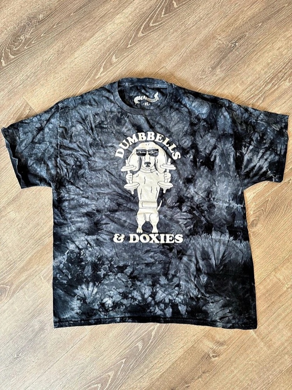 Bean Goods Dumbbells & Doxies Graphic Tee